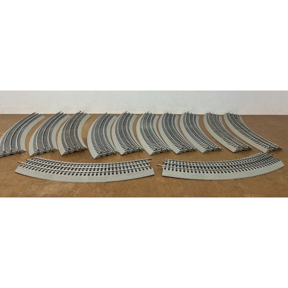 Lionel Fastrack O Gauge Curve Track Lot 12 Train Scale Railroad Fast Set Model